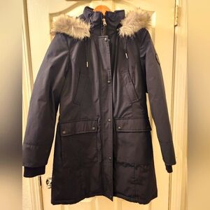 Calvin Klein Performance Down Parka w/ Fur Hood